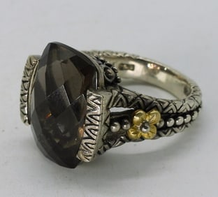 Bixby Sterling Smokey Quartz Ring