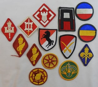 U.S. Patches Engineers, Cavalry & More