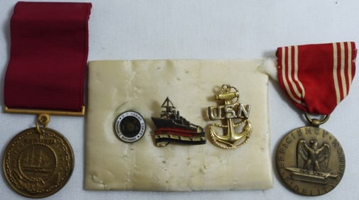 (5) Military Pins Mixed Lot
