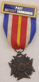 Veterans Of Foreign Wars Medal And Ribbon