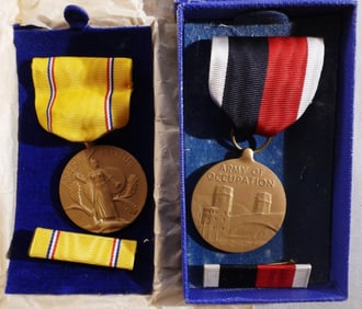 2 Campaign Service Medals