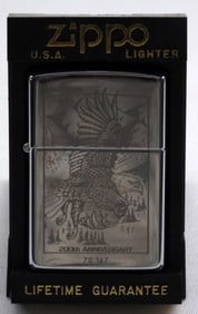 1994 American Eagle 200 Anniversary Zippo Fired
