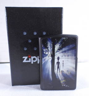 2000 Sealed Zippo Alien In The Woods: In a box, sealed