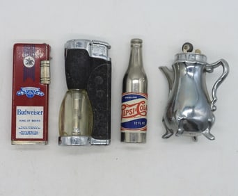 4 Novelty Beverage Lighters