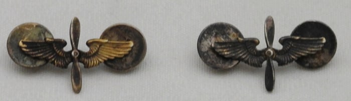 WWII USAAF Officer Collar Insignia