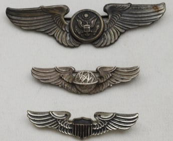 3 USAF Badges
