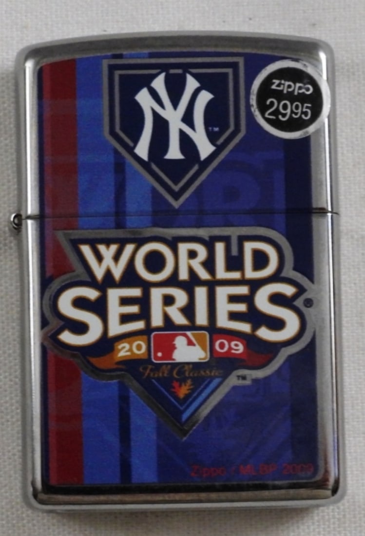 2009 New York World Series Zippo: Never fired. Oct 2009. Does not come with a case.