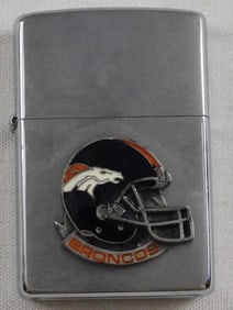 Denver Broncos Helmet Zippo