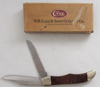 Case XX 2 Blade Knife With Box