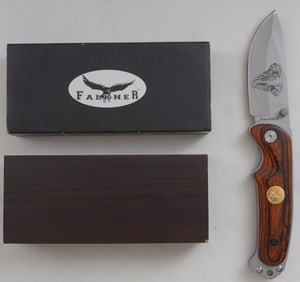 Falkner Pocket Knife In Original Case