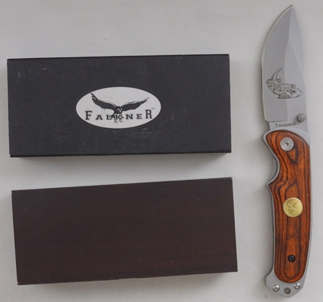 Falkner Pocket Knife In Original Case (1 of 5)