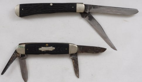 Black Handle Pocket Knives