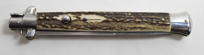 Made in Italy Push Button Switch Knife