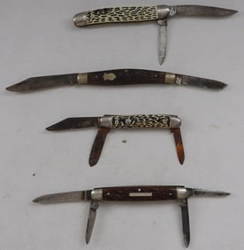 4 Pocket Knives