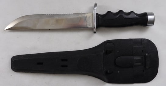 Swim Master Knife With Sheath