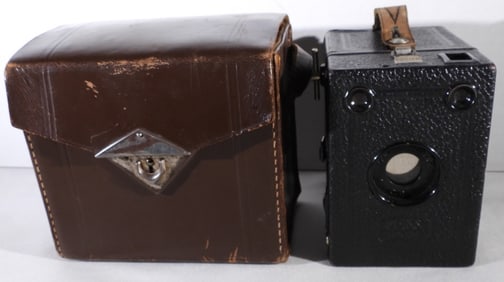 Zeiss Ikon Film Camera With Case