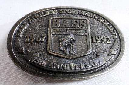 Bass Anglers Sportsman Society Belt Buckle