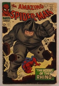 The Amazing Spider-Man #41 1st Rhino