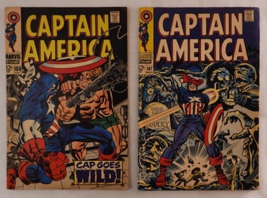 Captain America #106 & #107