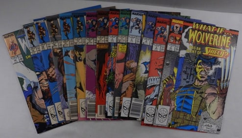 Fourteen Marvel Wolverine Comics