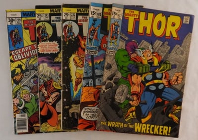 The Mighty Thor Lot Of 5