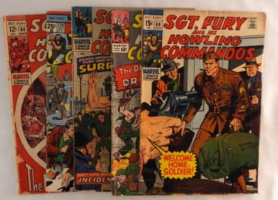 Sgt. Fury & His Howling Commandos Lot Of 5