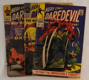 Daredevil The Man With No Fear Lot Of 3