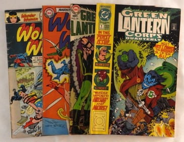 DC Wonder Woman & Green Lantern Lot Of 4