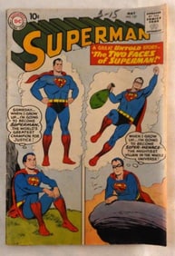DC Superman May 137 Silver Age 1960