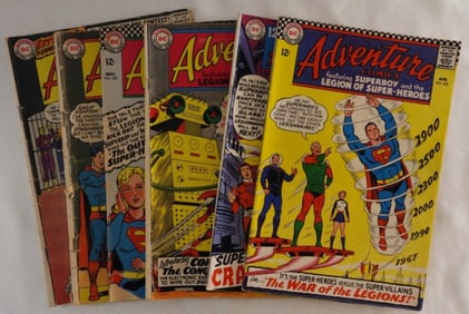 Six DC Adventure Comics