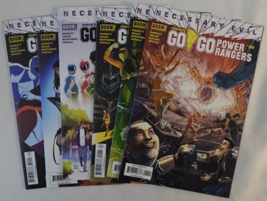 (6) Mighty Morphin Power Rangers