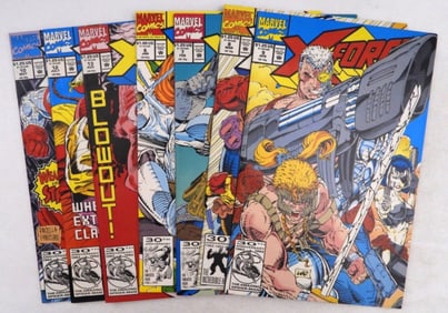 (7)X-Force Numbers 6-10,12, And 13