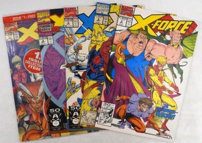 (5) Marvel Comics X-Force Numbers 1-5