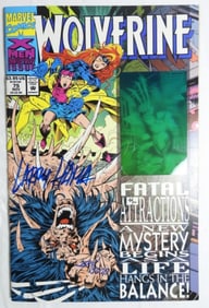 Wolverine Number 75 Auto By Larry Hama