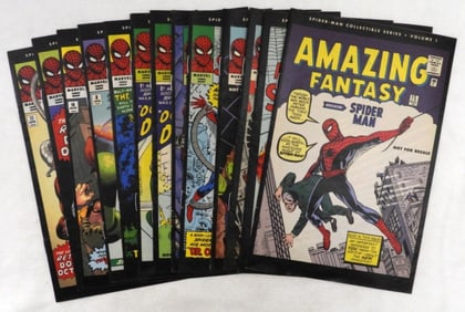 Spider-Man Collectible Series Lot Of 14