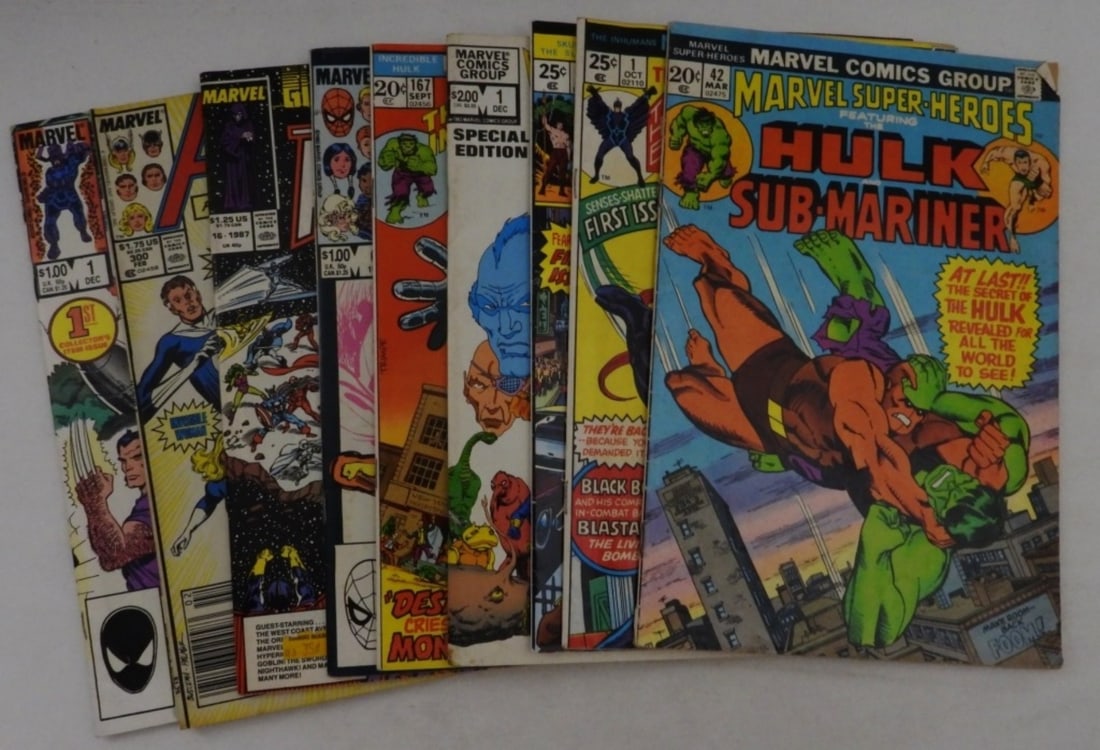 (8) Marvel Mixed Lot (1 of 2)