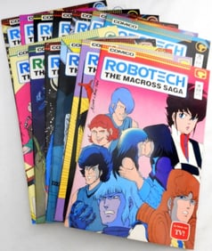 (13) 1980s Robotech The Macross Saga