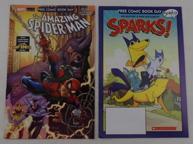 (2) Free Comic Book Day Books