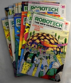 (13) Robotech The New Generation 1980s