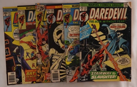 Six Bronze Age Daredevil Comics