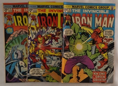 Three Marvel The Invincible Iron Man