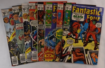 Fantastic Four #101-104 & #182-185