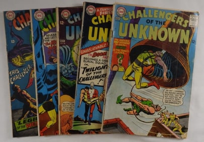 Challengers Of The Unknown Lot Of 5