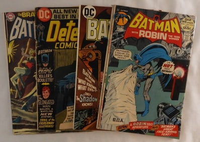 1970s Batman Lot Of 4