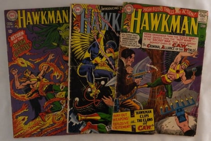 Hawkman 1960s #10 #11 #25