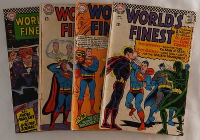 World's Finest Comics Lot Of 4