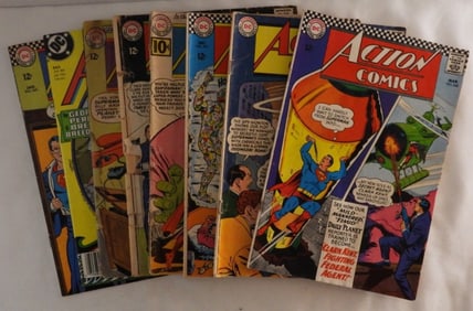 DC Action Comics Lot Of 8