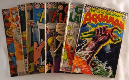 Assorted Silver Age DC Comics Lot Of 9