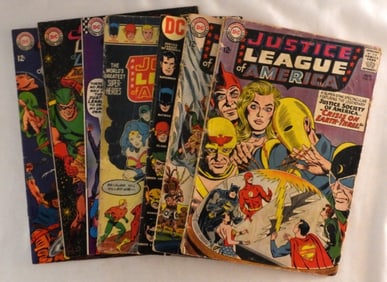 Justice League Of America Lot Of 7