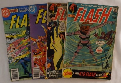 Bronze Age The Flash Lot Of 4